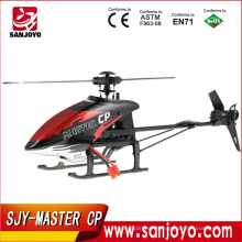 Walkera Master CP con DEVO 7 2.4G 6 canales rc helicóptero 6-Axis cepillos 3D helicóptero con giro